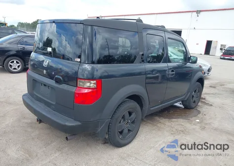 2003 Honda Element Ex from USA, damaged, VIN 5J6YH28513L021640